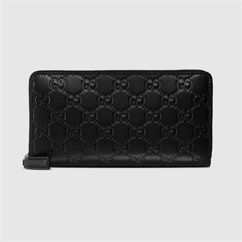 gucci zip around bosca wallet|gucci signature zip around wallet.